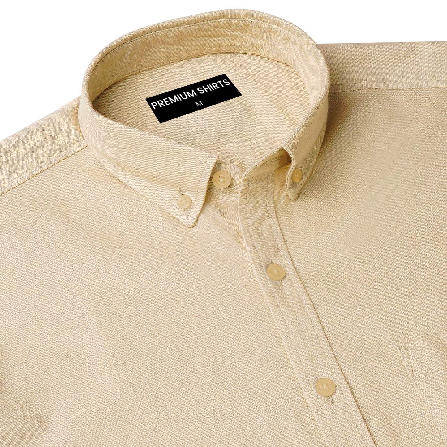 Cream Northface Shirt for Man