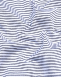Light Grey Stripe Oxford Premium Cotton Shirt For Men