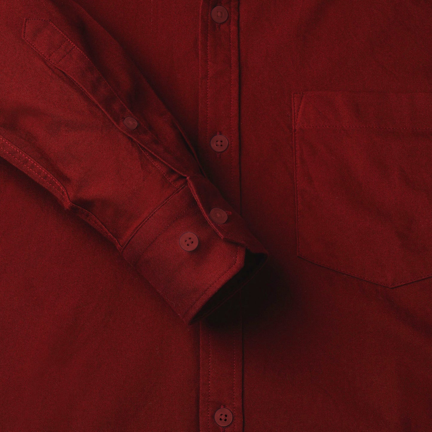 Maroon Northface Shirt for Man