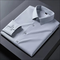 Pack of 2 Premium Cotton Solid Shirt for Man (Silver, Pista)