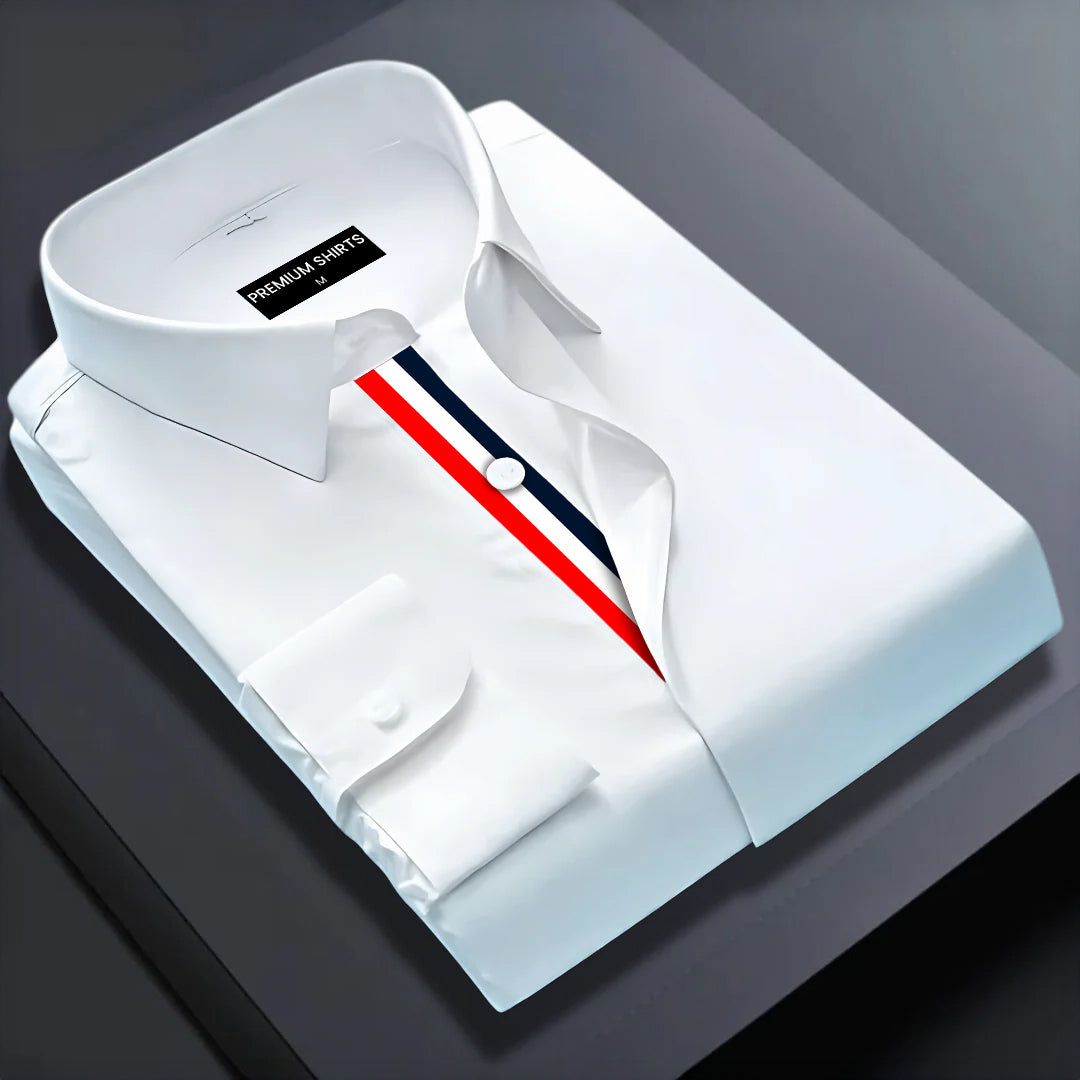 LC White Designer Casual Cotton Shirt for Man