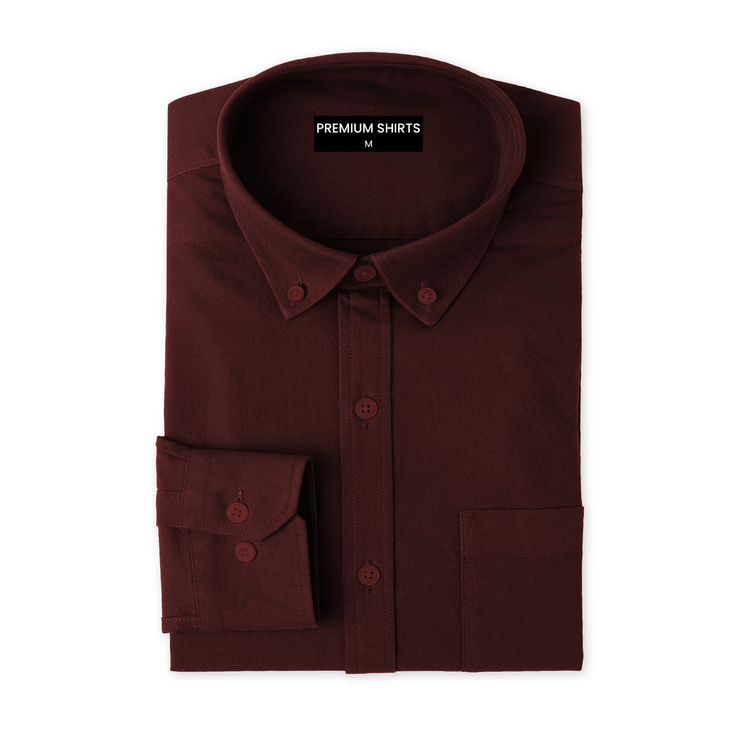 Wine Northface Shirt for Man