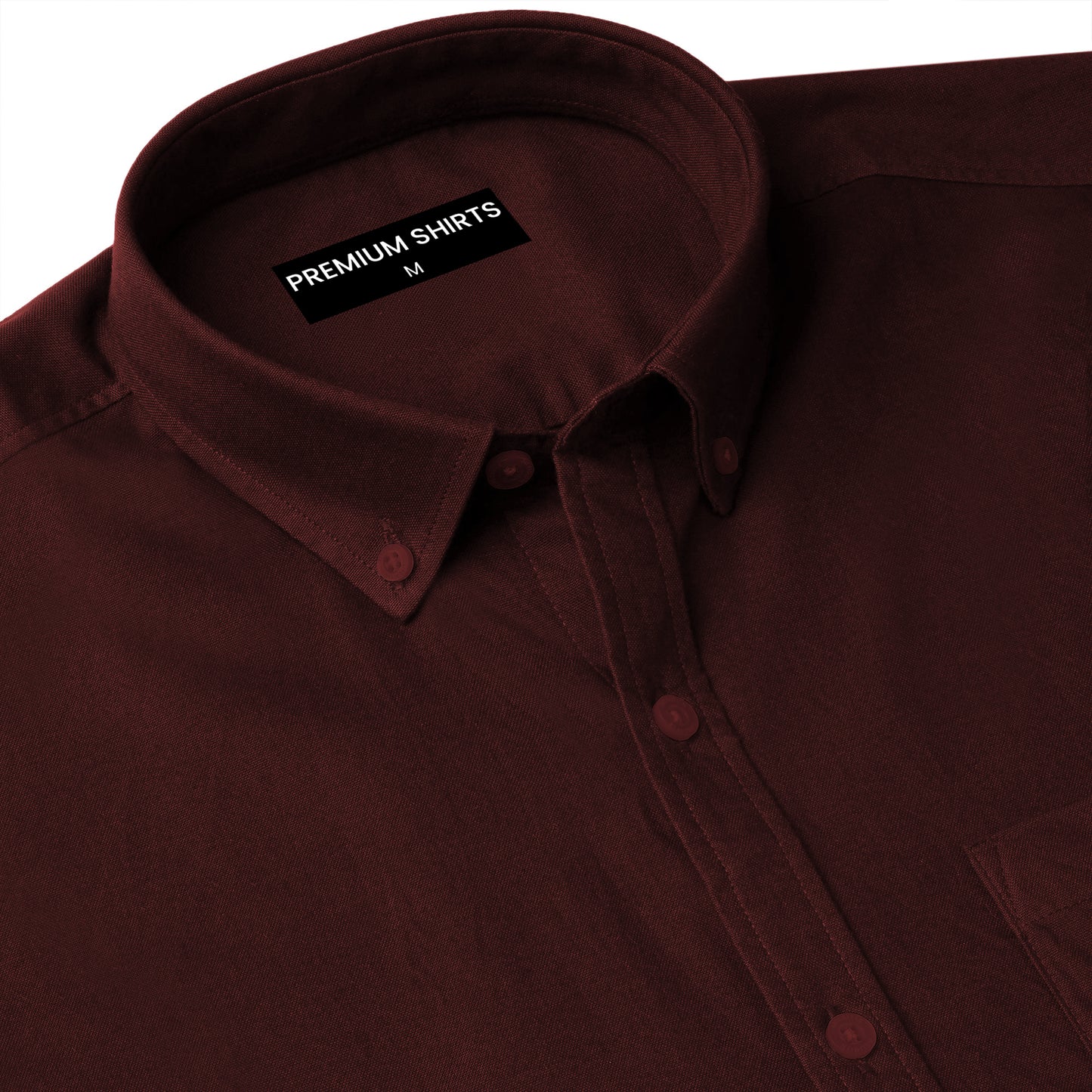 Wine Northface Shirt for Man