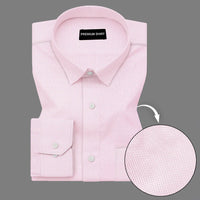 Soft Pink Party Wear Shirt for Men
