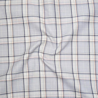Sky Blue Classic Check Oxford Shirt for Men